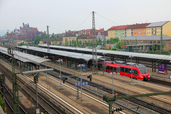 Bahnausbau (Foto: Stadt Bamberg / Baureferat)