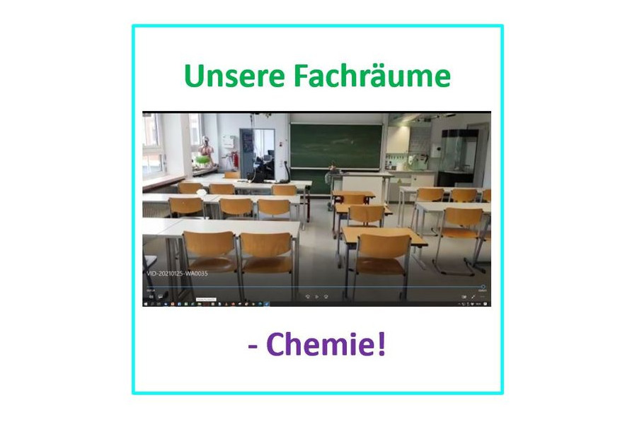 Unsere Fachräume - Chemie!