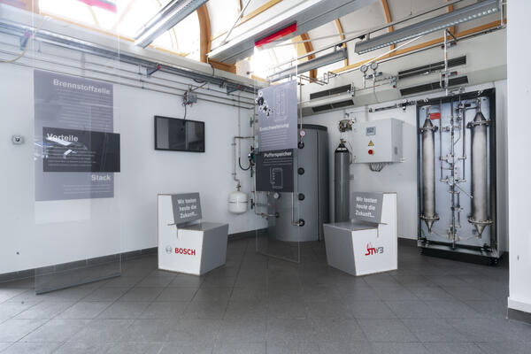 Die stationäre Brennstoffzelle von Bosch