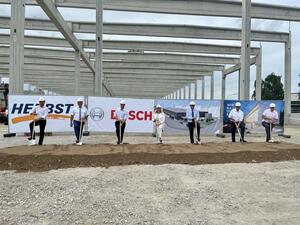 Bild vergrößern: Bosch Spatenstich Logistikzentrum