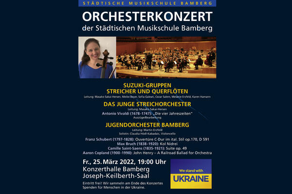 Orchesterkonzert mit Spendensammlung
