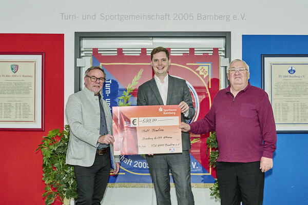 Spende über 500 Euro kommt »Bamberg hilft Ukraine« zu Gute