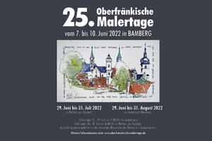 Bild vergrößern: 25. Oberfränkische Malertage zu Gast in Bamberg