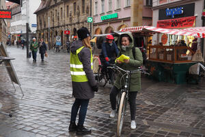 Bild vergrößern: 1. Bürgersprechstunde der Bamberger Fahrradbeauftragten
