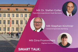 Bild vergrößern: Smart City Forum - Smart Talk am 14.07.2022
