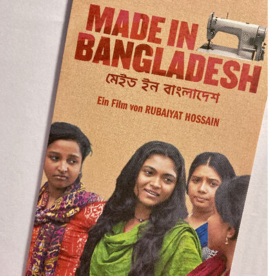 Bild vergrößern: Auf dem Bild ist das Filmplakat zu made in Bangladesh zu sehen.