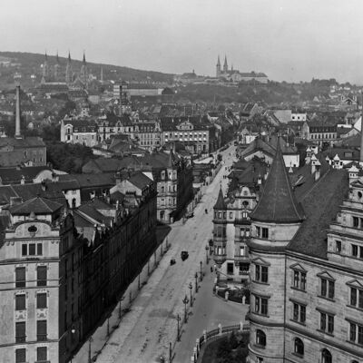 Bild vergrößern: Blick auf Bamberg