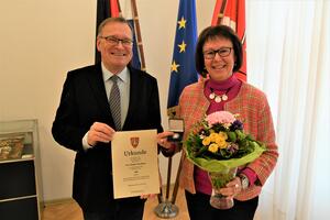 Bild vergrößern: "Außenministerin der Stadt Bamberg" seit 40 Jahren im Dienst